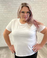 Cotton Short Sleeve Tee | Multiple Colors