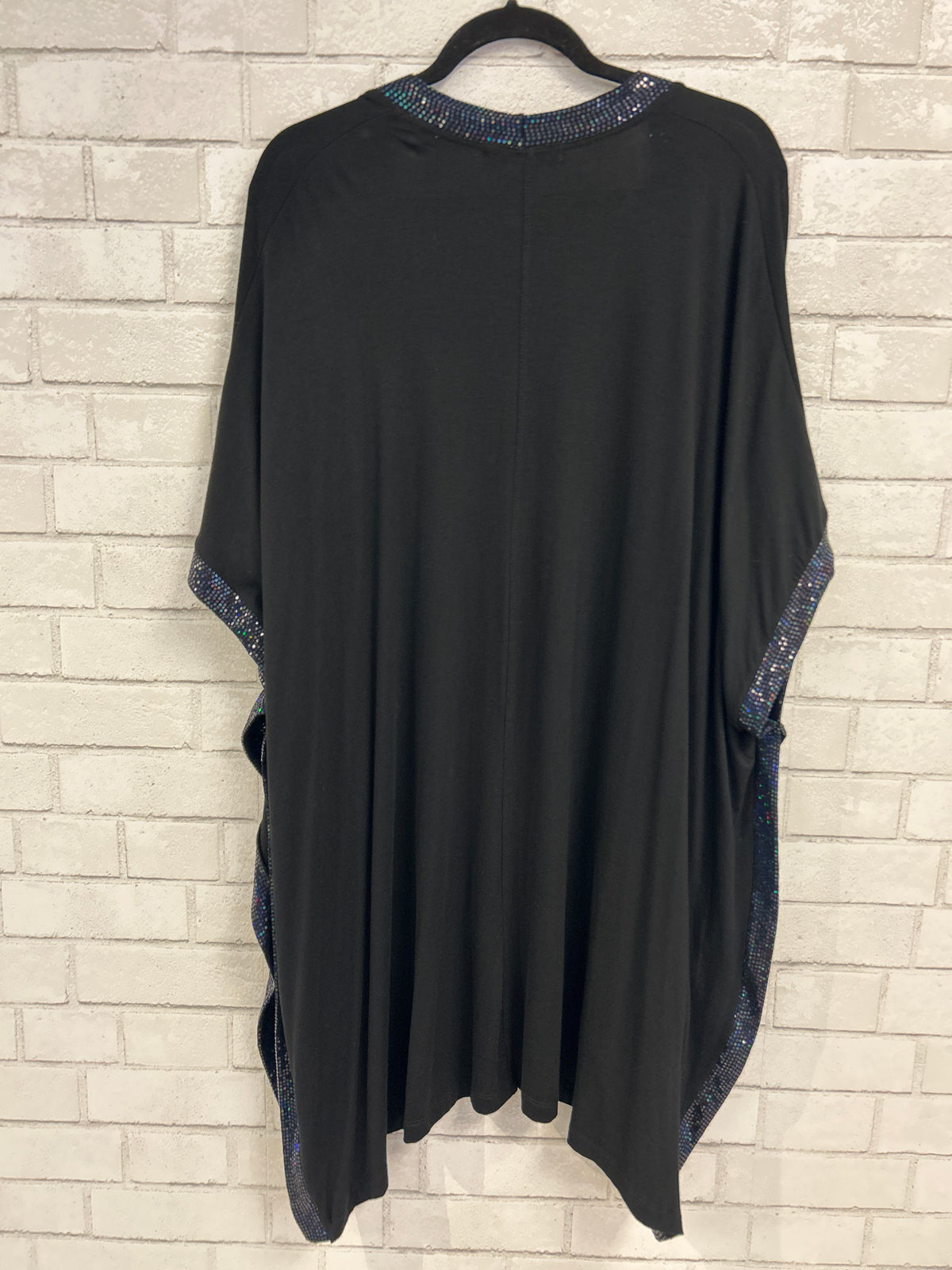 Black & Sequin Kimono - Coin 1804