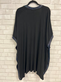 Black & Sequin Kimono - Coin 1804