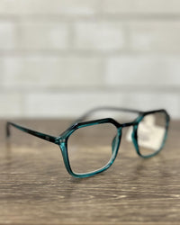 Teal Rounded Square Readers - RS4036