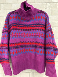 Fuchsia Turtleneck Sweater - Rag & Bone