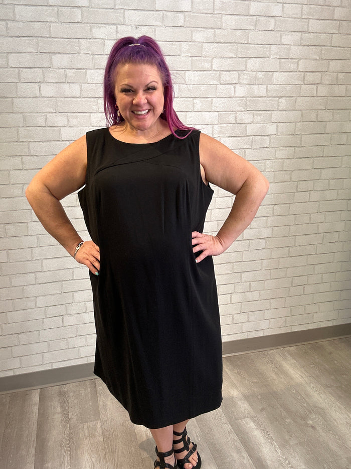 Black Sleeveless Dress - Talbots