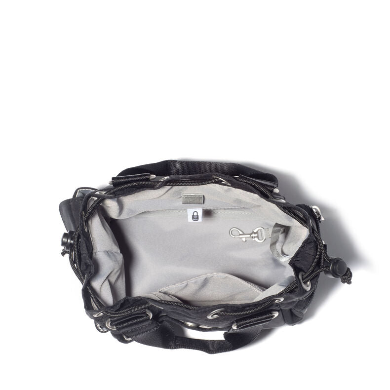Modern Everywhere Drawstring Mini Bag in Black