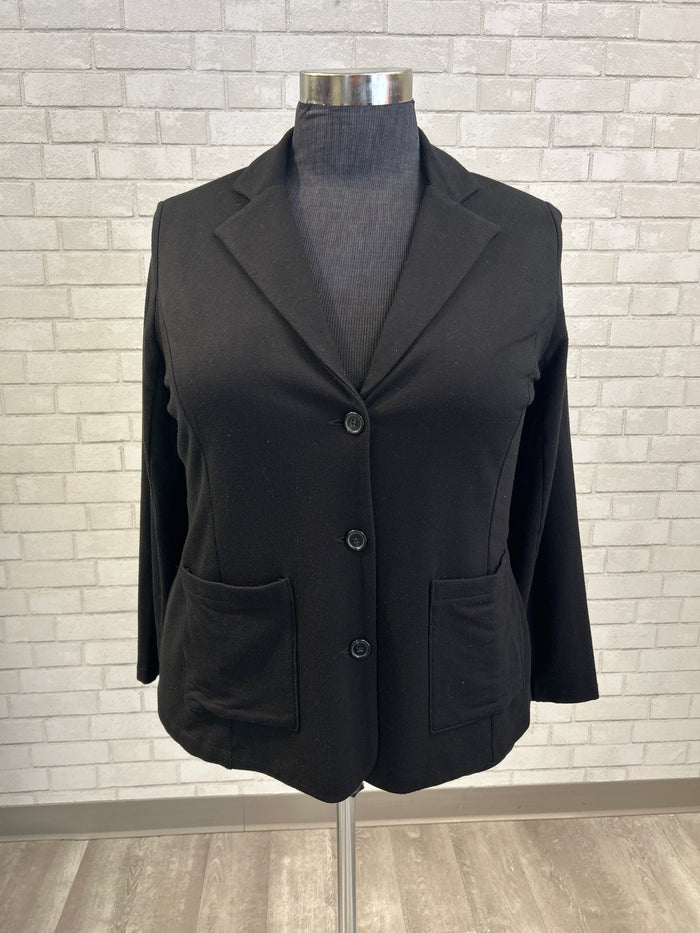 Black Soft Blazer - Tahari
