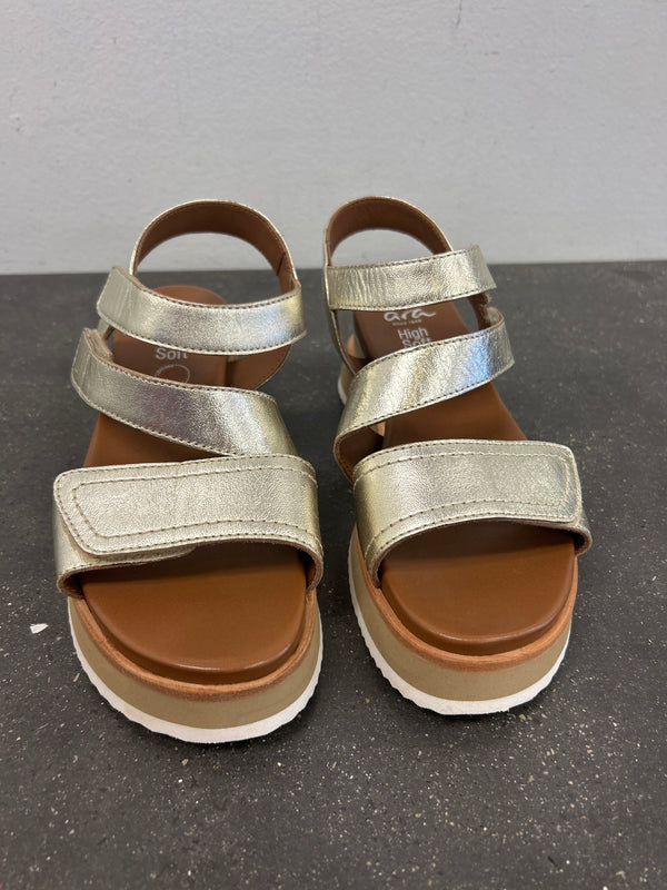 Metallic Ara Sandal