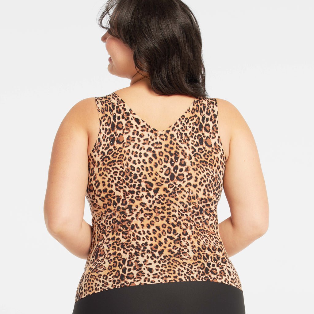 Smoothing Bra Cami | Leopard