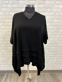 Black Hi Low Top - Oh My Gauze