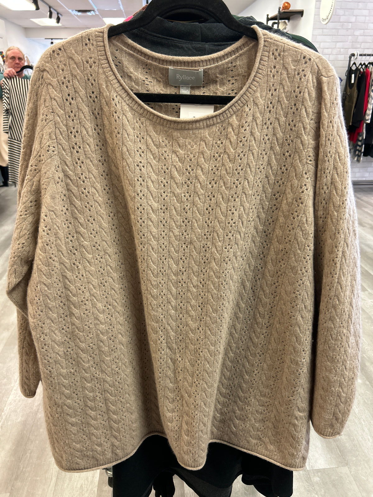 Taupe Sweater - Nyllace