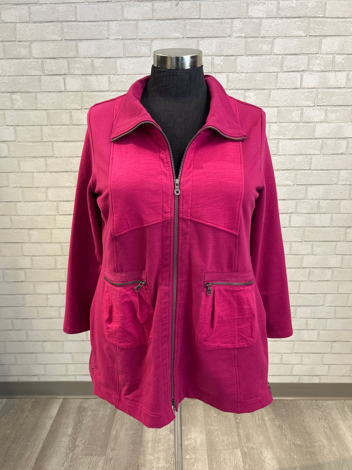 Pink Up Zip - Neon Buddha