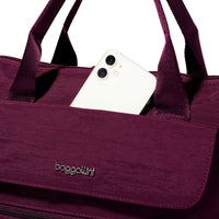 Modern Everywhere Laptop Backpack in Mulberry