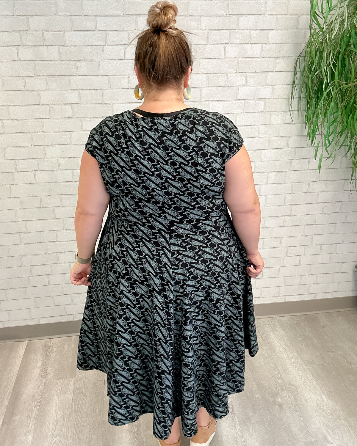 Poe Print Capitola Dress