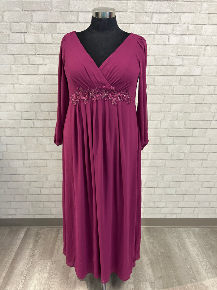 Magenta Ever Pretty Formal Dress