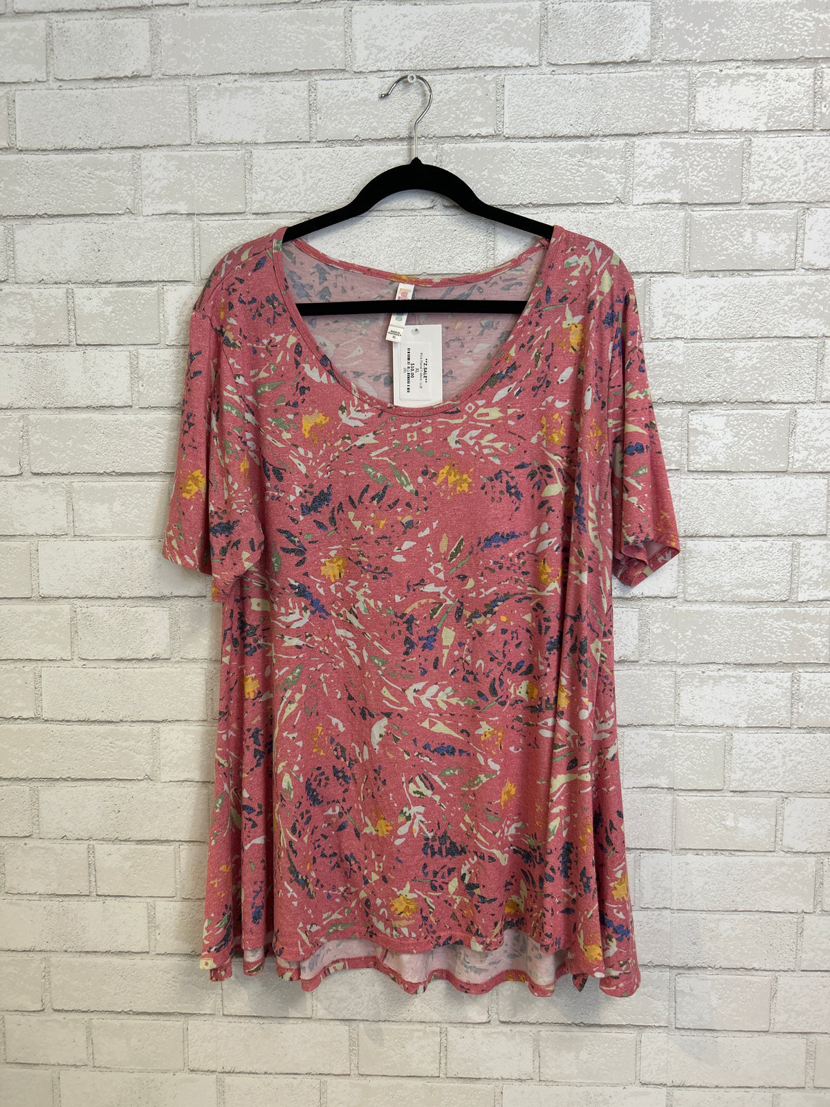 Pink Floral T-Shirt - LLR