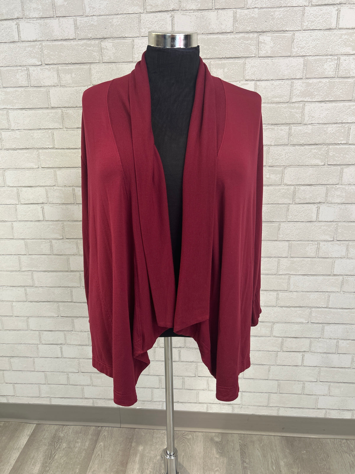 Burgundy Cardigan - Athleta