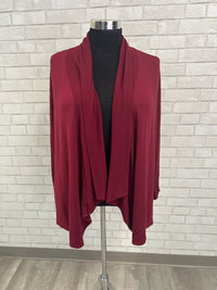 Burgundy Cardigan - Athleta