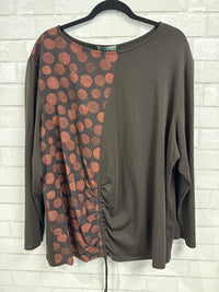 Brown Cinch Dots Top - Chalet (NWT)