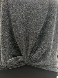 Silver Sparkle Top - Karen Kane