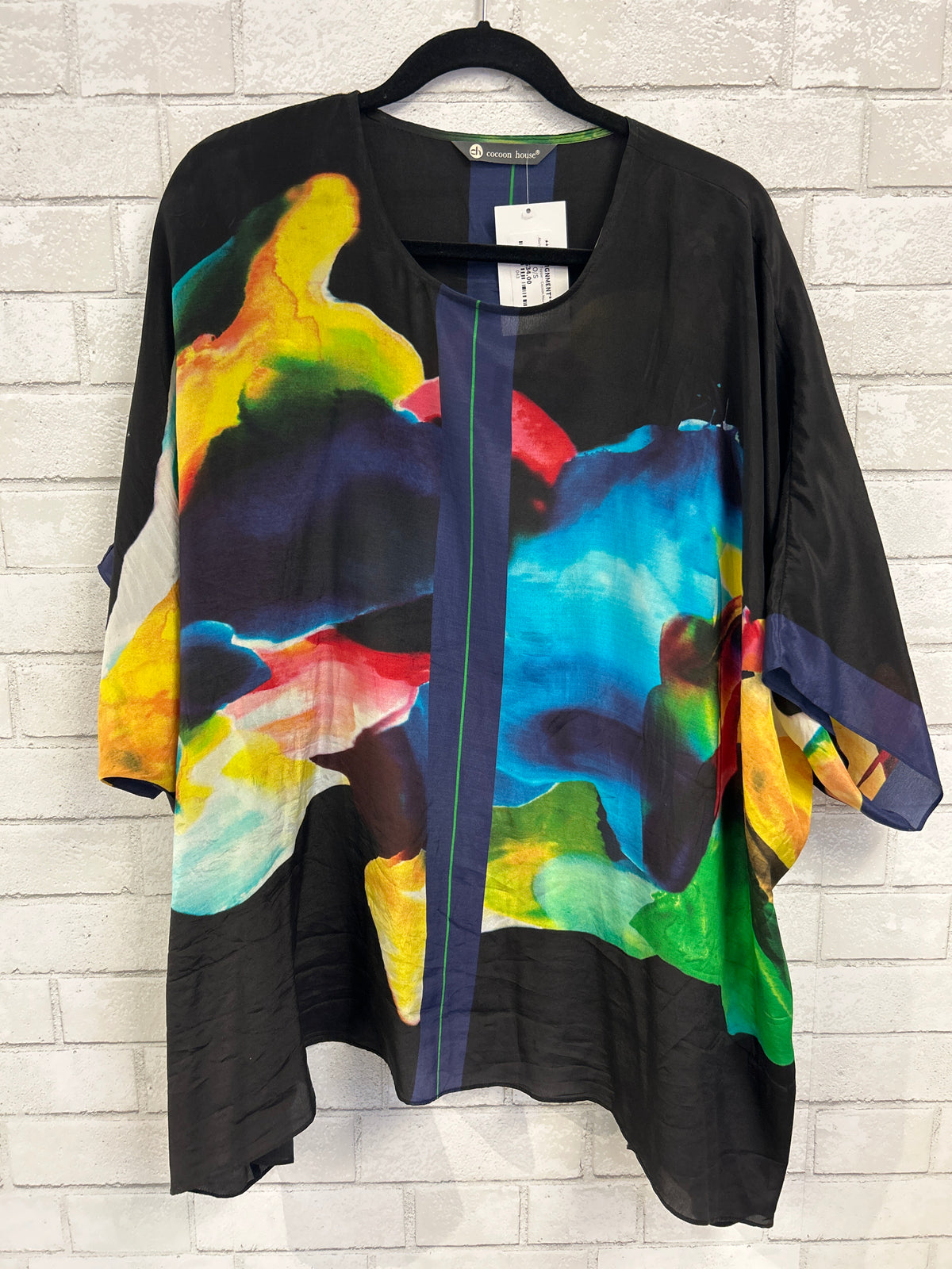 Abstract Printed Topper - Cocoon House