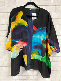 Abstract Printed Topper - Cocoon House