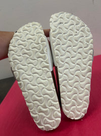 White Single Strap Birks