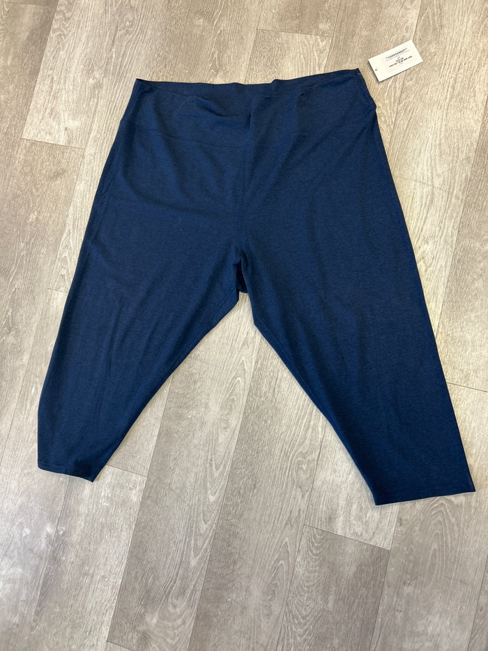 Navy Relaxed Fit Leggings - Blue Sky Clothing