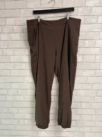 Brown Lined Joggers - Zeroxposur