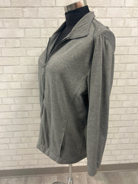 Grey Zip Up - Liz Claiborne