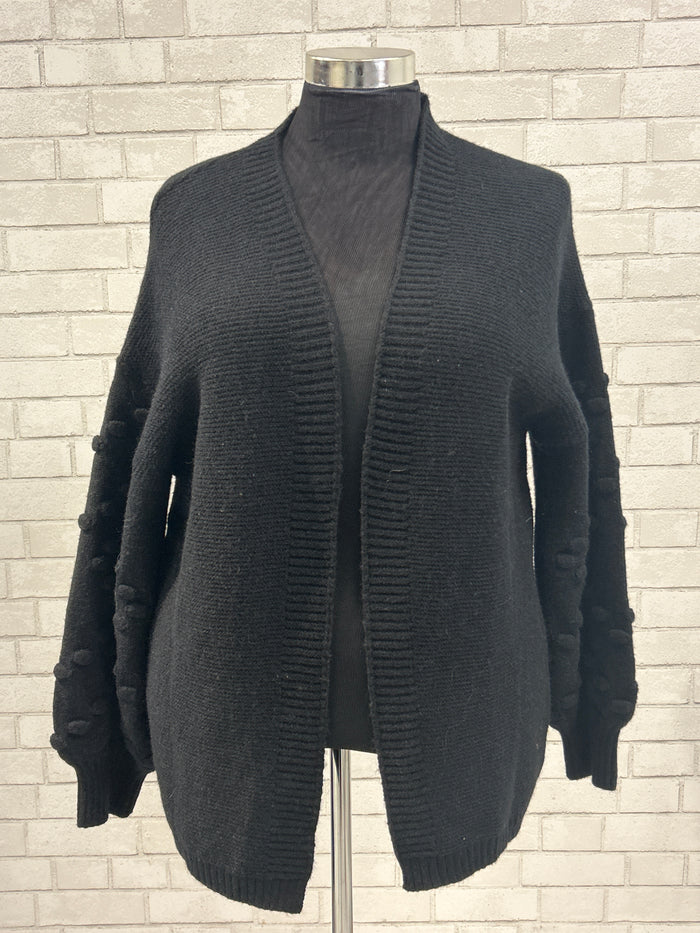 Black Heart Sleeve Cardigan - Umgee (NWT)