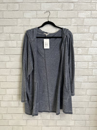 Blue Grey Zip Up Hoodie - Cyrus