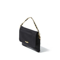 Flap Crossbody with Chain | Black