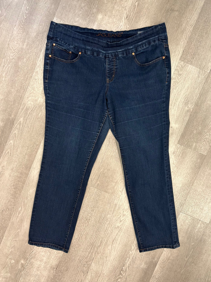 Jag Dark Wash Pull On Jeans