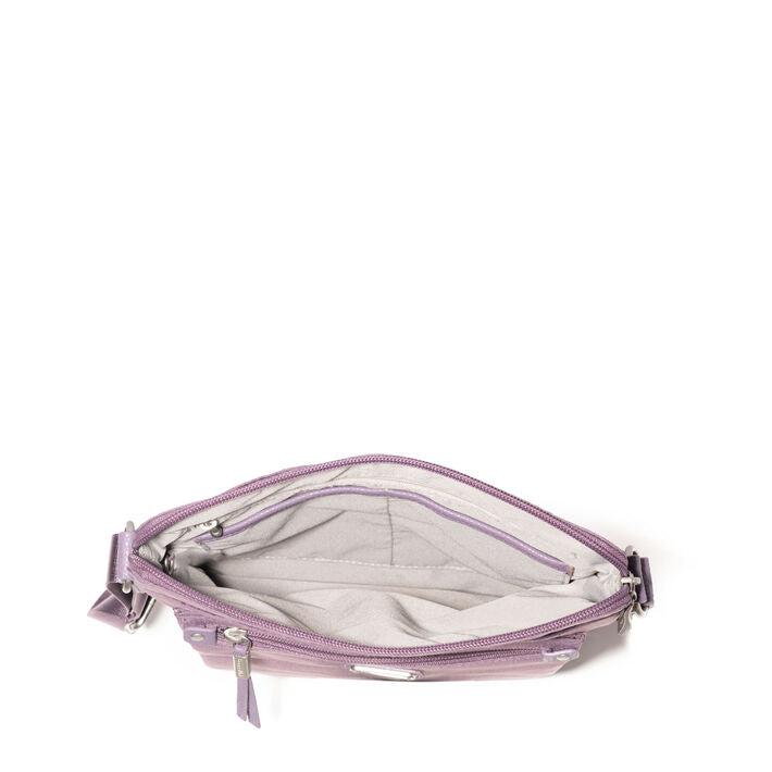 Go Bagg with RFID Phone Wristlet | Misty Purple