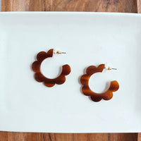 Flora Hoops | Walnut