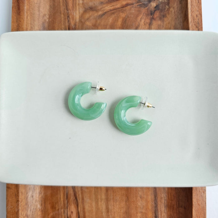 Chloe Hoops | Sage