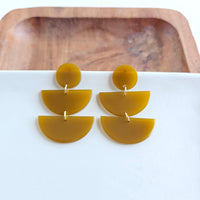 Elsie Earrings | Olive