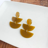 Elsie Earrings | Olive