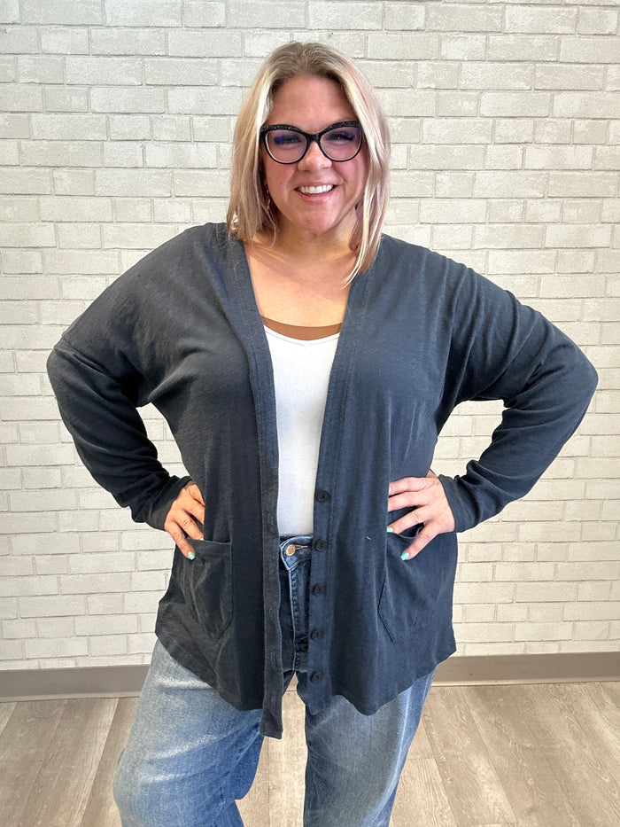 Navy Cardigan - Universal Standard
