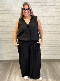Black Jumpsuit - Lands End