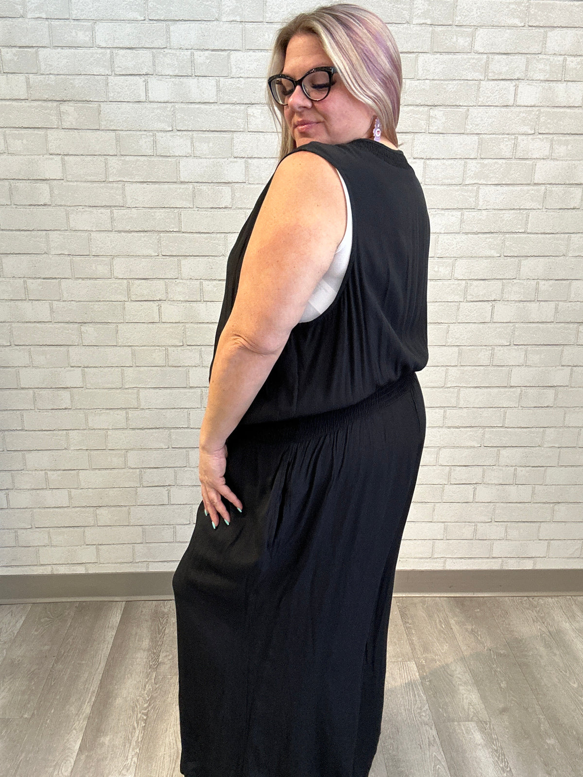 Black Jumpsuit - Lands End