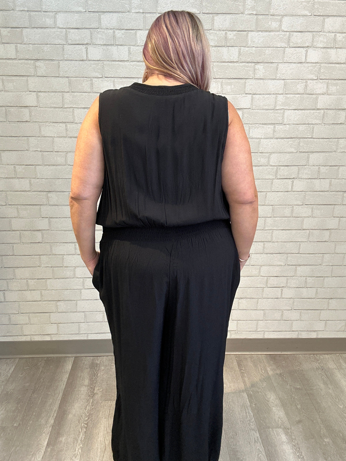 Black Jumpsuit - Lands End