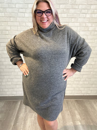 Grey Sweater Tunic/Dress - H&M
