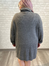 Grey Sweater Tunic/Dress - H&M