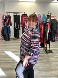 Multi Stripe Lizzie Top - Dear Scarlett