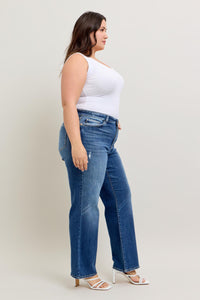 High Waist 90's Straight Leg