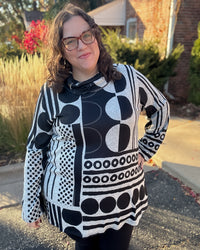 Bebop French Brushed Cowl Neck Tunic