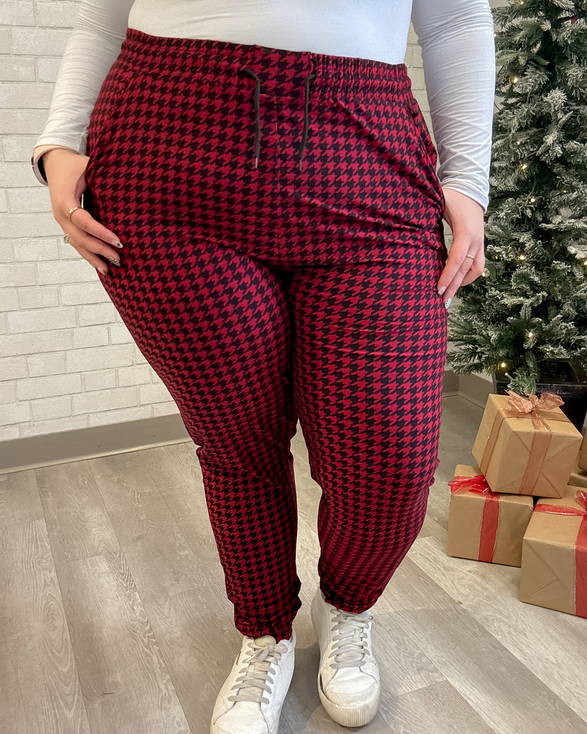 Buttery Soft Joggers | Houndstooth