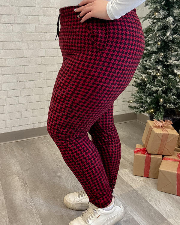 Buttery Soft Joggers | Houndstooth