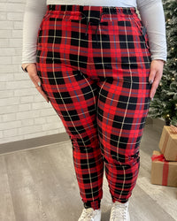 Buttery Soft Joggers | Tartan Plaid