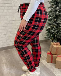 Buttery Soft Joggers | Tartan Plaid