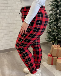 Buttery Soft Joggers | Tartan Plaid